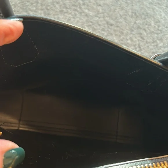 Michael Kors Purse Mercer Bag Leather Crossbody Black Medium - Picture 3 of 6